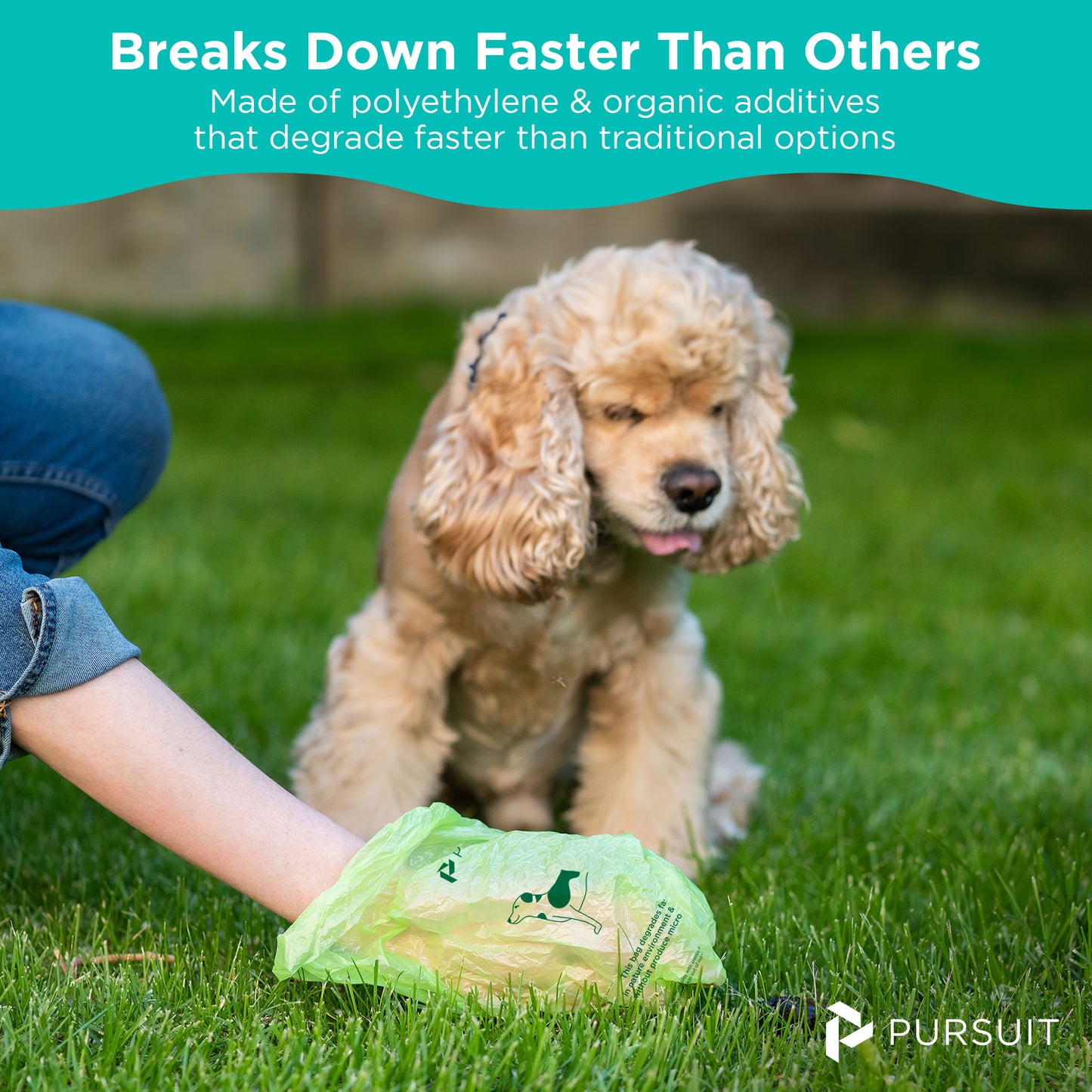 Biodegradable Dog Waste Bags with Dispenser