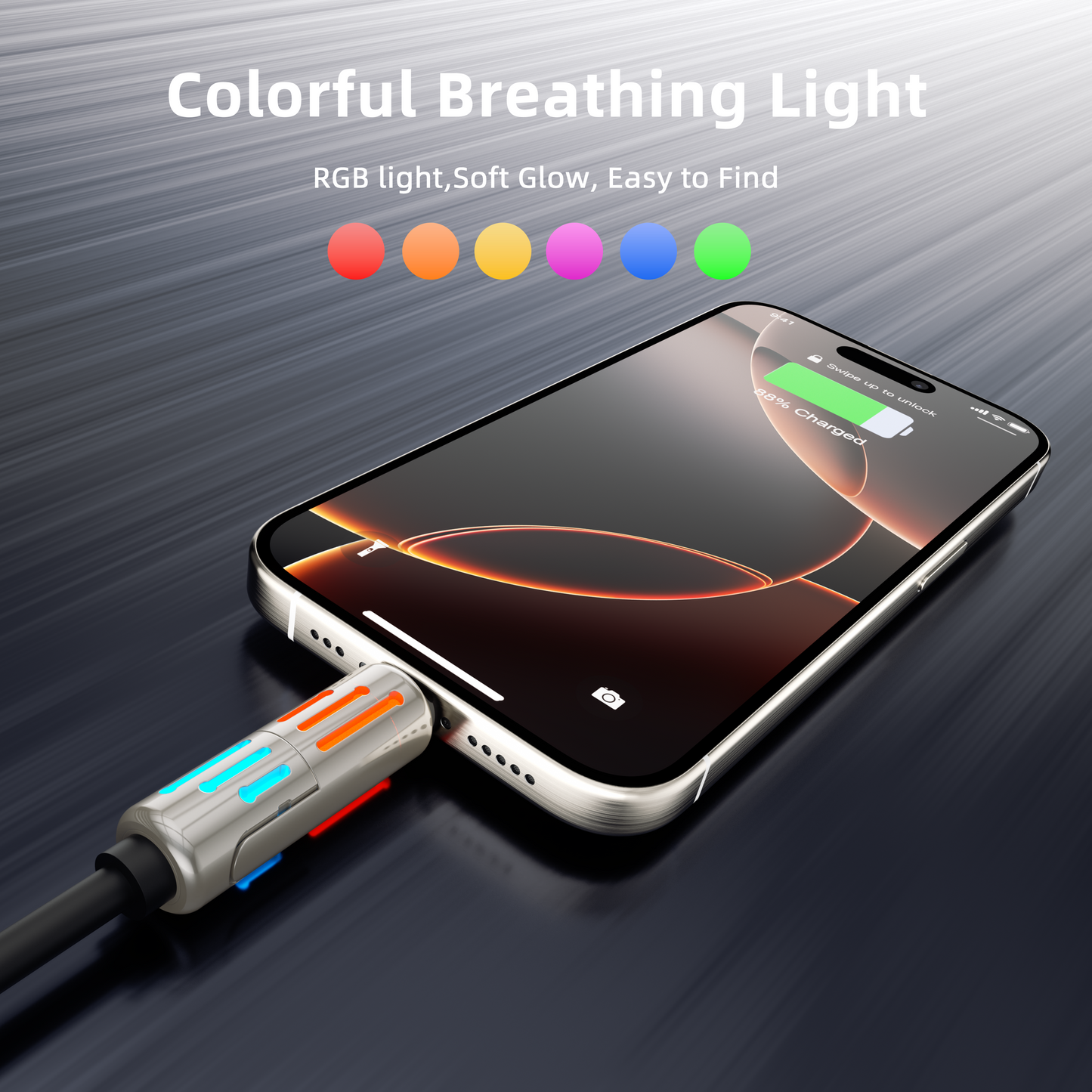 PURSUIT 4-in-1 240W SuperFast Charging Cable: MFi/PPS Certified, Military-Grade Durability, & Travel-Ready Design