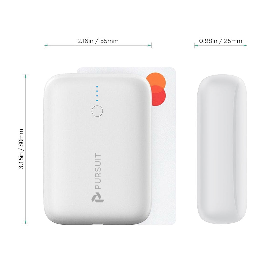 PURSUIT 10000mAh Ultra-compact Portable Chargers