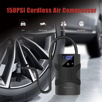 Traverse 2-in-1 1000A Jump Starter & Tire Pump with 150 PSI Inflator – The Ultimate Roadside & Adventure Companion